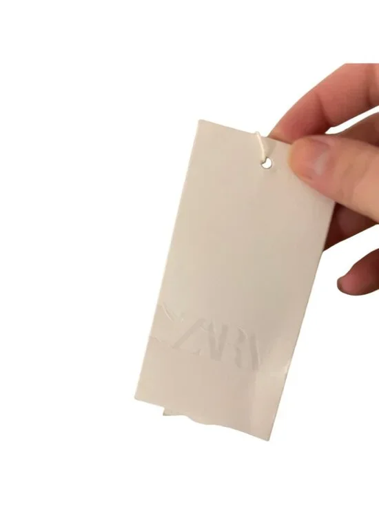 Zara Womens Satin Trousers Pants Medium Caramel Wide Leg High Waist 7965/556 NWT - Picture 5 of 13